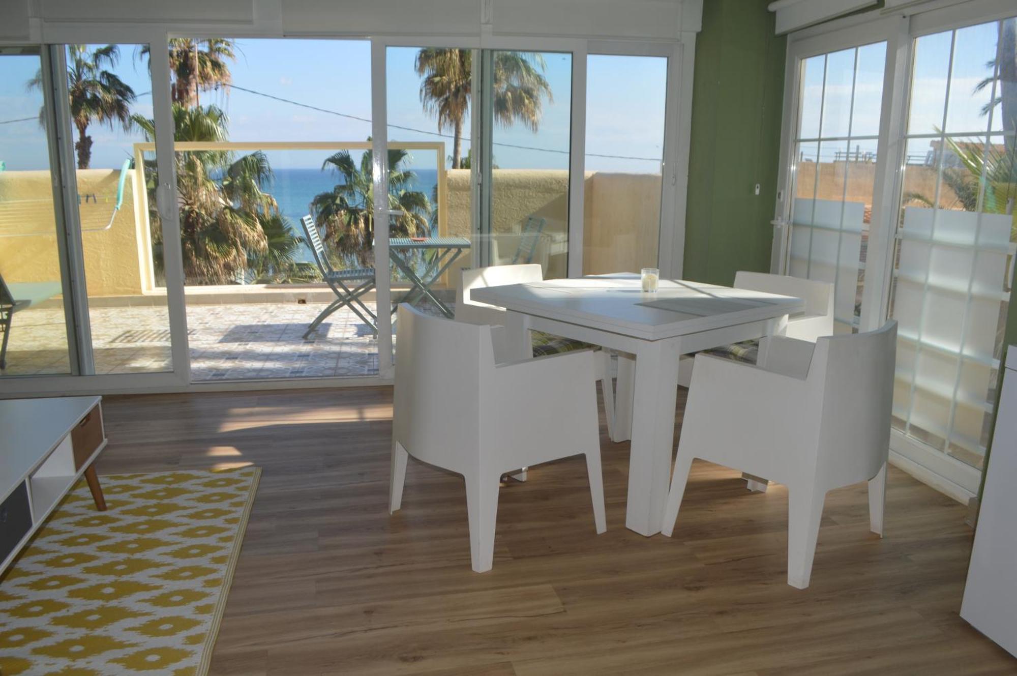 Espectacular Apartamento A Pie De Playa En Chalet Roquetes アリカンテ エクステリア 写真